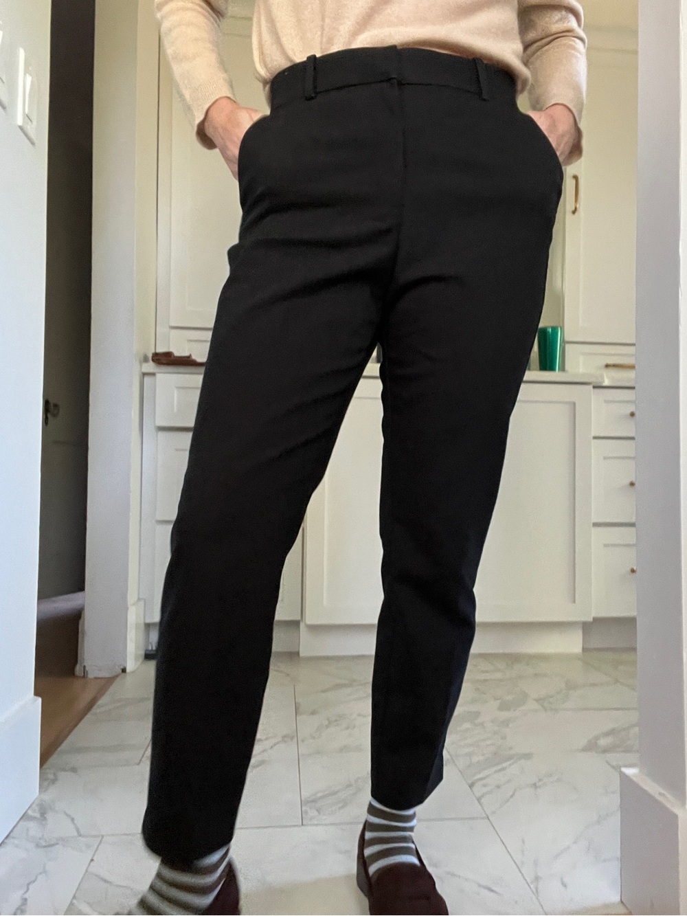 I’m Black Tailored Chino Pants - Classic Fit